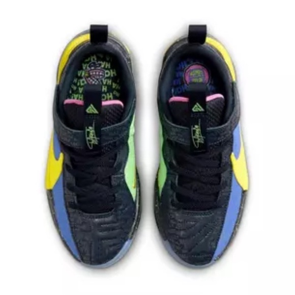 NWB Nike 5 Joker Preschool Kids Little Boy Basketball Shoe Multi Color 13c 13 - Picture 4 of 12